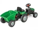 Трактор дитячий на педалях з причепом PILSAN Active Tractor 07-316 зелений - зображення 2