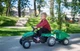 Трактор дитячий на педалях з причепом PILSAN Active Tractor 07-316 зелений - зображення 6