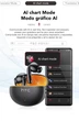Бездротові навушники HTC NE29 AI з функцією перекладу в режимі реального часу Bluetooth 6.0 TWS ANC Black - зображення 9