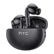 Бездротові навушники HTC NE29 AI з функцією перекладу в режимі реального часу Bluetooth 6.0 TWS ANC Black - зображення 1