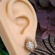 Сережки Xuping Jewelry довжина 2.1см ширина 1.2см медичне золото позолота 18К с1667 - зображення 2