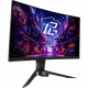 ASROCK ігровий монитор 27" va 1500r 180Hz 1ms qhd (2560 x 1440) 2xHDMI(2.0) 1xDP(1.4) 1xHP Integrated Wi-Fi pg27qrt2a - зображення 2