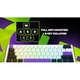 Клавіатура Hator Hellyberry HK60 Mechanical Linear RGB Wireless/Bluetooth/USB UA White/Violet (HK60_wireless) - зображення 5