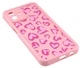 Чехол Shock Print Case для Samsung Galaxy A07 / A075 бампер силиконовый цвет светло-розовый с рисунком Сердца - изображение 3