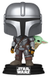 Figurka Funko Pop! Star Wars: The Mandalorian with Grogu (On Back) 90443 11.2 cm (889698904438) - obraz 2