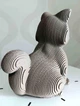 3D Пазл Котик 112 деталей - изображение 4