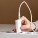 Сетевое зарядное устройство Proove Slender 30W (Type-C + USB) White (643650003) - изображение 3