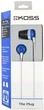 Навушники In-Ear Koss 196544.101 The Plug Noise Isolating, 3.5 mini-jack, Блакитний - зображення 5