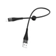 Кабель USB Borofone BX32, USB to Lightning, 0.25m, чорний - зображення 3