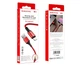 Кабель USB Borofone BX54, USB to Lightning, 2.4А, 1m, червоний - зображення 3