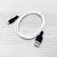 Кабель USB Borofone BX31, USB to Lightning, 1m, білий - зображення 3