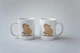 Кружка на подарок с принтом "CoffeeBara" 330 мл Белая - изображение 3