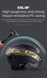 Шлем велосипедный EsLnf 032 Magnetic черный (93515) L 56-59см - изображение 6
