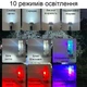 Міні LED ліхтарик брелок для ключів 6 см на аккумуляторі яскравість 400 LM та функцією страбоскоба Mini Flashlight (GS-195117) - зображення 7