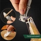 Мини нож 2 шт брелок для ключей стальной 3,6 см Mini Knife серый (GS-194856) - изображение 8