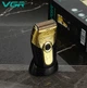 Бритва с двойным лезвием аккумуляторный шейвер с подставкой VGR электробритва для бритья бороды и усов с LED дисплеем - изображение 4