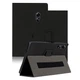 Чехол - книжка Textile Leather Case with Stand для Doogee Tab G6+ с резинкой-держателем для стилуса - изображение 2