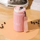 Термокухоль 420 мл для кави чаю з індикатором температури Coffee Сola рожева (LB-183407) - зображення 2