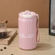 Термокухоль 420 мл для кави чаю з індикатором температури Coffee Сola рожева (LB-183407) - зображення 5