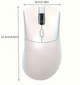 Мишка бездротова ігрова attack shark x11se white - зображення 7