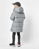 Пуховик для хлопчика з ефектом меланжу X-Woyz DT-8373-4 140 см сірий - изображение 3
