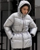 Жіночий пуховик X-Woyz LS-8947-4 M сріблястий - зображення 7