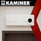 Тепловая воздушная завеса Kaminer AIRO 2000 Вт LED дисплей WiFi + Пульт ДУ Белый (26389) - изображение 3