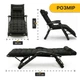 Раскладное кресло кровать с подушкой LEOBRO Черный (LB-FCB-G1-BLK) - зображення 2