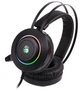 Навушники з мікрофоном A4-Tech G521 Bloody (Black) ігрові з мікрофоном, Hi Fi, 7.1 віртуальний звук, підсвічування 7 кольорів, USB - изображение 1