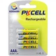 Акумулятор AAA 600mAh, 1.2V Ni-MH, rechargeable battery, PKCELL, 4pcs/card - изображение 1