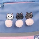 Рюкзак школьный YES S-52 Ergo Meow-Meow 559884 (голубой с котиками) - изображение 8