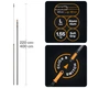 Ручка телескопічна алюмінієва Fiskars OneClick L, 220–400 см (1080672) - зображення 2