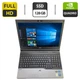 Мобільна робоча станція Б-клас Fujitsu Celsius H720 / 15.6" (1920x1080) TN / Intel Core i7-3720QM (4 (8) ядра по 2.6 - 3.6 GHz) / 16 GB DDR3 / 128 GB SSD / nVidia Quadro K1000M, 2 GB GDDR3, 128-bit / WebCam б/в - зображення 1