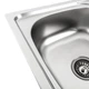 Кухонна мийка Platinum 7848 78*48*18 см декор - зображення 3