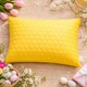 Подушка SunnyMood 50х70 см IDEIA блискавкою гіпоалергенна жовта - зображення 1