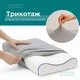 Набор наволочек 2 шт IDEIA 60х40х16 см наволочка трикотажная для ортопедических и анатомических подушек серый/беж - изображение 3