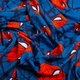 Ткань трикотаж кулир с детским рисунком, 150 гр/м2 160 см хлопок, мягкая, натуральная, для футболок, пижам и пеленок Людина павук м.п. - изображение 3