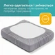 Набор наволочек 2 шт IDEIA 60х40х16 см наволочка трикотажная для ортопедических и анатомических подушек серый/беж - изображение 6