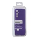 Противоударный Чехол Liquid Silicone (AA) Full Camera для Samsung Galaxy M35 5G (M356) 39.Elegant Purple - изображение 3