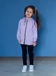 Кофта для девочки на молнии Love, SmileTime, лиловая, рост 110 (SX4-07-1) - изображение 2
