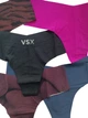 Набор 5 шт бесшовные женские трусики стринг танга коллекция Sport Victoria's Secret QR353 размер XS - изображение 3