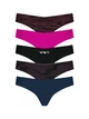 Набор 5 шт бесшовные женские трусики стринг танга коллекция Sport Victoria's Secret QR353 размер M - изображение 4