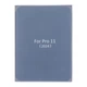 Стильный чехол без логотипа (Smart Case) на iPad Pro 11 дюйма (2024) A2836,A2837,A3006 Dark Blue - изображение 3
