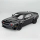 Коллекционная модель автомобиля Dodge Challenger SRT Hellcat металлическая с инерционным механизмом, светом и звуком 1:32 79261 Черный - изображение 2