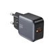 Зарядний блок живлення USB XO L152 18 W 1.5 A чорний - зображення 3