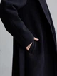 Женское пальто демисезонное на запах удлиненное oversize Палермо N LEO PRIDE 0188 42-44 Черный ( LP - 0188/1 B ) - изображение 3