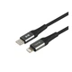 USB Ridea RC-US42 UltraStrong Type-C to Lightning 30W 0.25m Черный - изображение 1