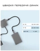 USB-хаб Satechi 4-Port USB-C с Power Delivery для MacBook / iPad (Space Gray) - изображение 8