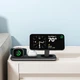 Бездротовий зарядний пристрій Satechi Trio Qi2 для iPhone / Apple Watch / AirPods (Space Gray) - зображення 3
