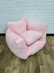 Безкаркасне крісло Teddy 90х60х70 см рожеве - зображення 1